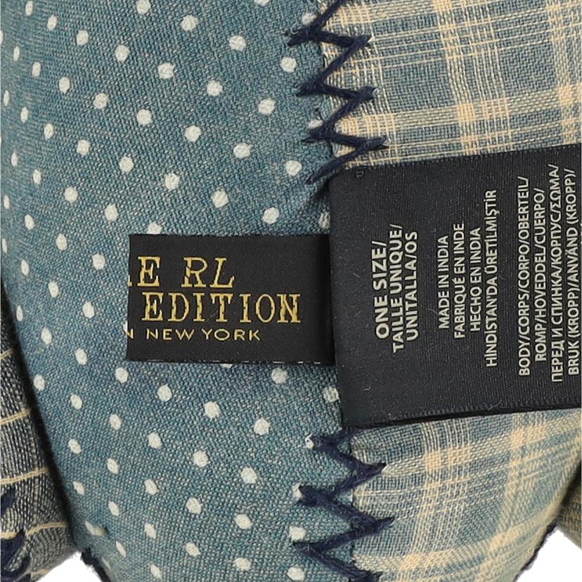 RALPH　LAUREN ラルフローレン/RRL　LIMITED　EDITION　インディゴパッチワークベア/417914816001//249/250/Aランク/91