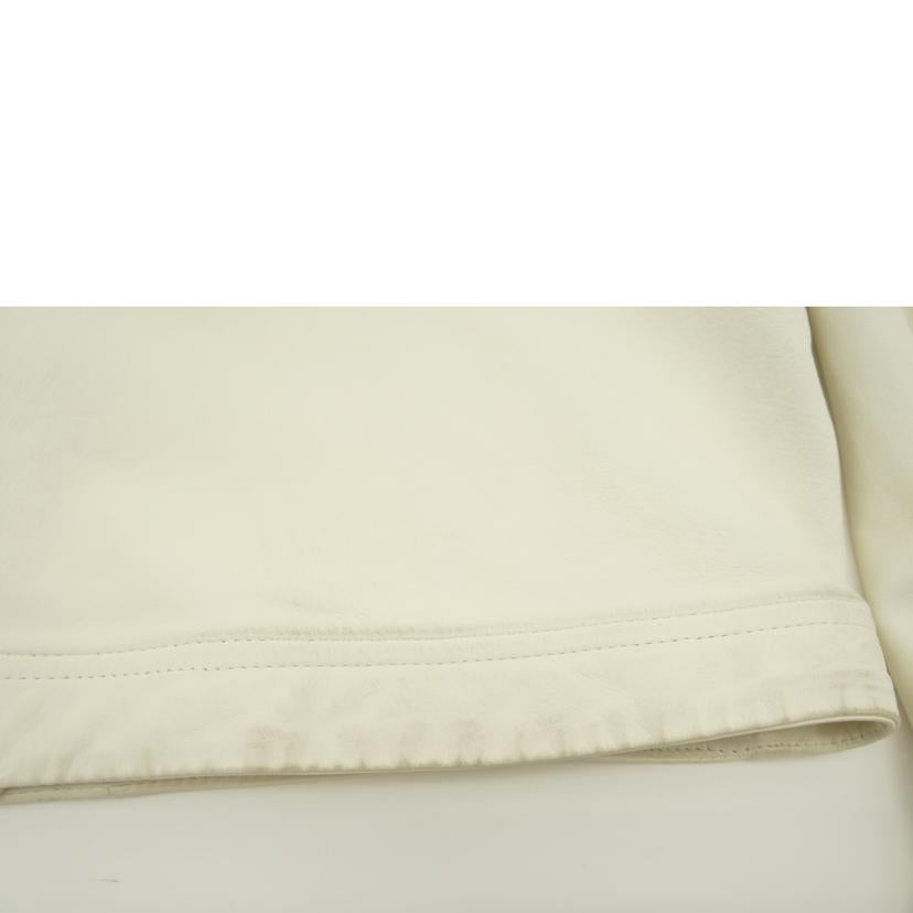 RALPH　LAUREN ラルフローレン/RALPH　LAUREN　羊革　レザージャケット　WH//Bランク/78