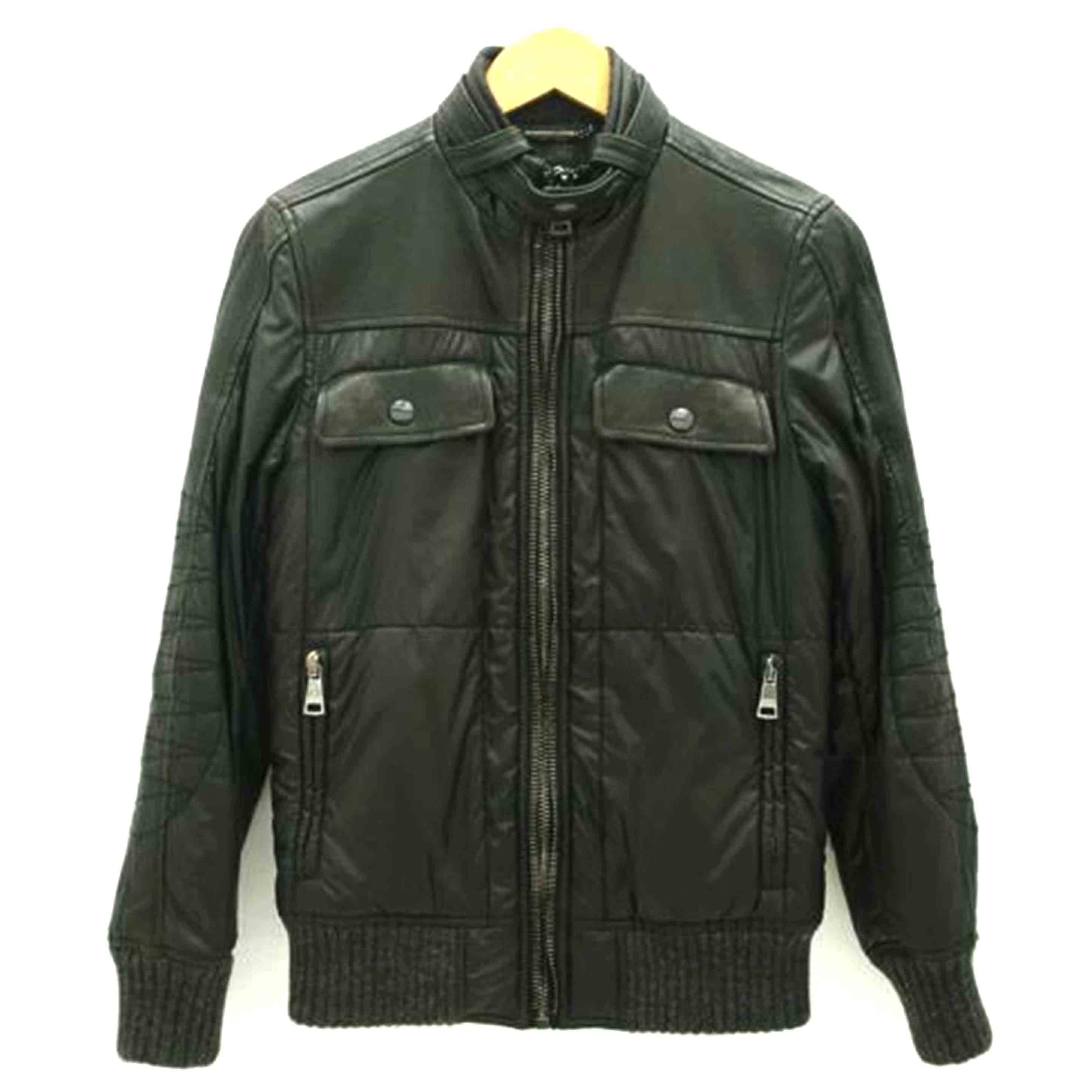 DOLCE＆GABBANA ドルチェアンドガッバーナ/DOLCE＆GABBANA　レザー　切替　ブルゾン//Bランク/78