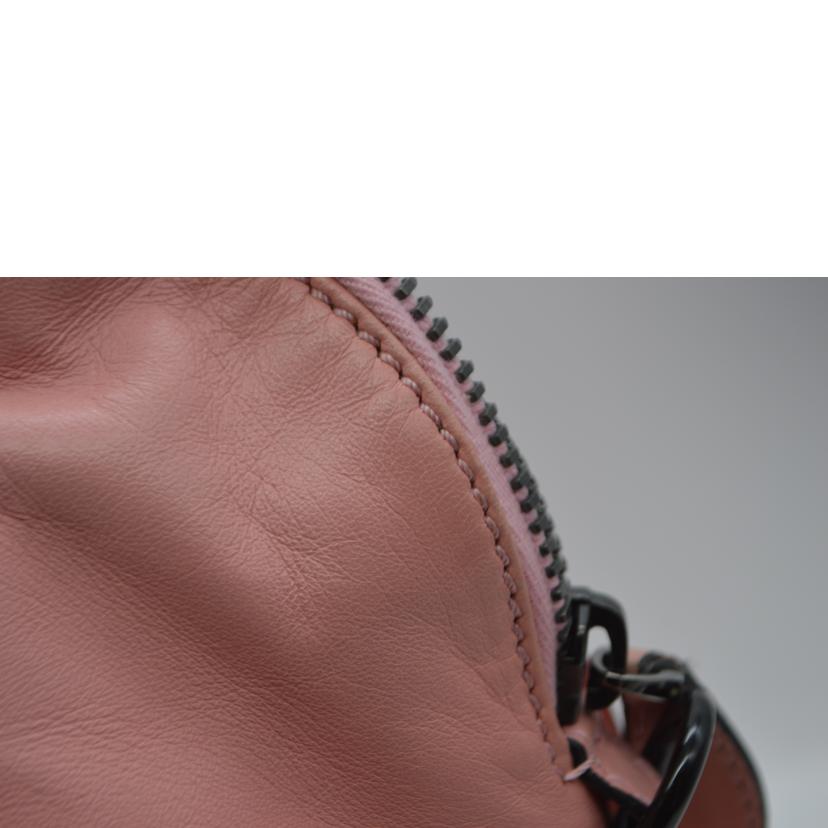 VALENTINO ヴァレンティノ/ローズオールレザーハンド／サーモンピンク//BFA*********/Bランク/89