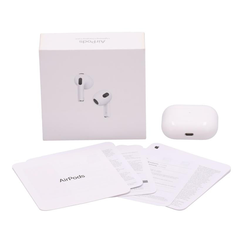 Apple　 アップル　/AirPods　第3世代/MPNY3J/A//J9R37M6H5L/BCランク/69
