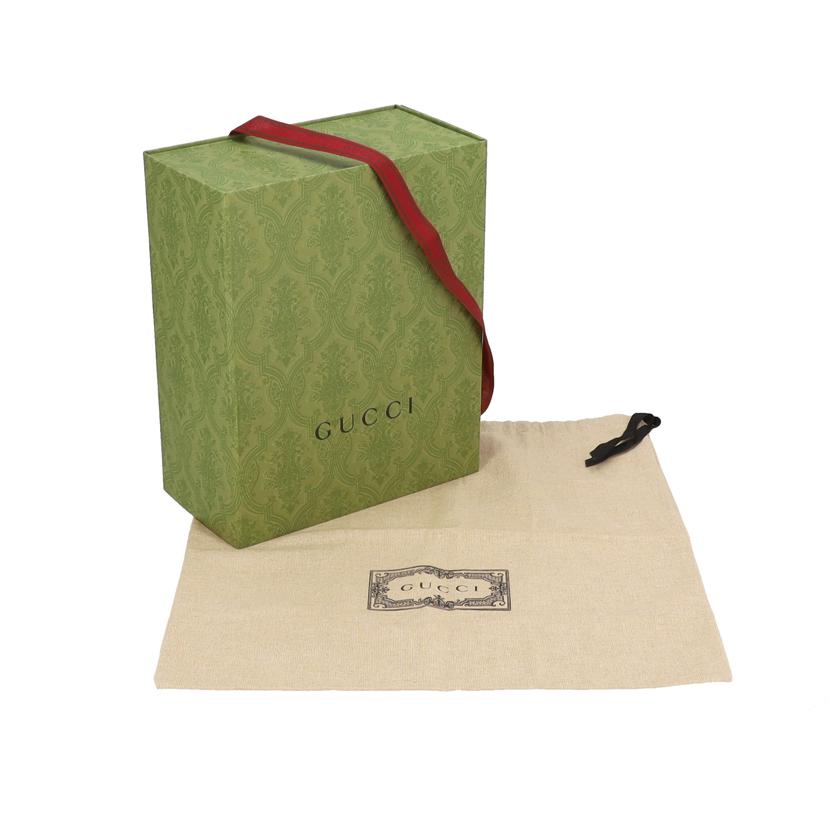 GUCCI グッチ/GGエンボス／メッセンジャーバッグ／ブラック/625782 //498***/ABランク/18
