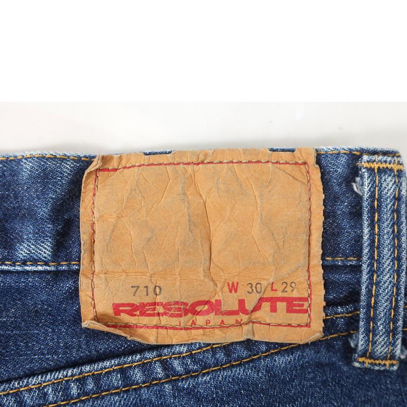 RESOLUTE リゾルト/デニムパンツ　細身ストレート　W30L29/710//ABランク/65