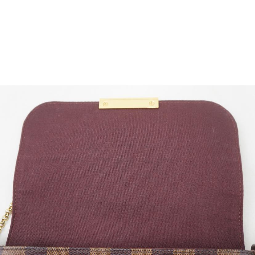 LOUIS VUITTON ルイヴィトン/フェイボリットPM/ダミエ/エベヌ/N41276//SD1***/ABランク/67