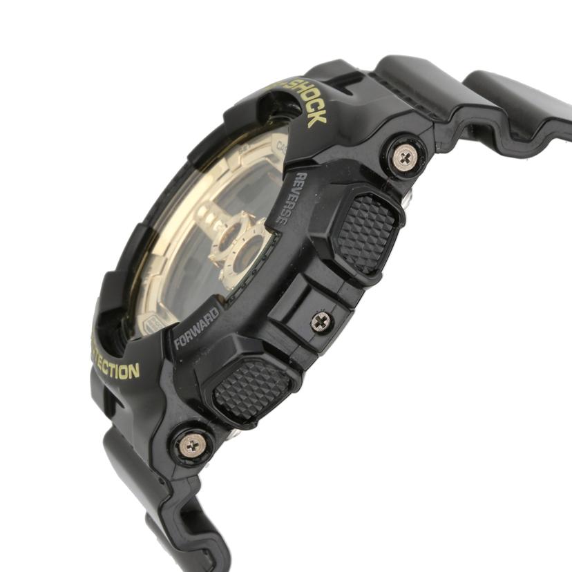 CASIO カシオ/G－SHOCK／ビッグフェイス／ブラック＆ゴールド/GD-100GB-1JF//326*/Aランク/94