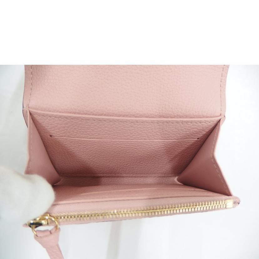 LV ﾙｲｳﾞｨﾄﾝ/　ポルトモネ・ロザリ　ローズプードル　コインケース/M81520//ICﾀ**/Aランク/82