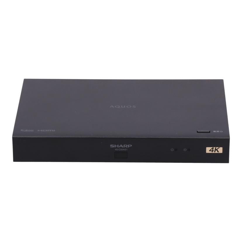 SHARP　 シャープ　/4Kチューナー/4S-C00AS1//916346618164/Bランク/05