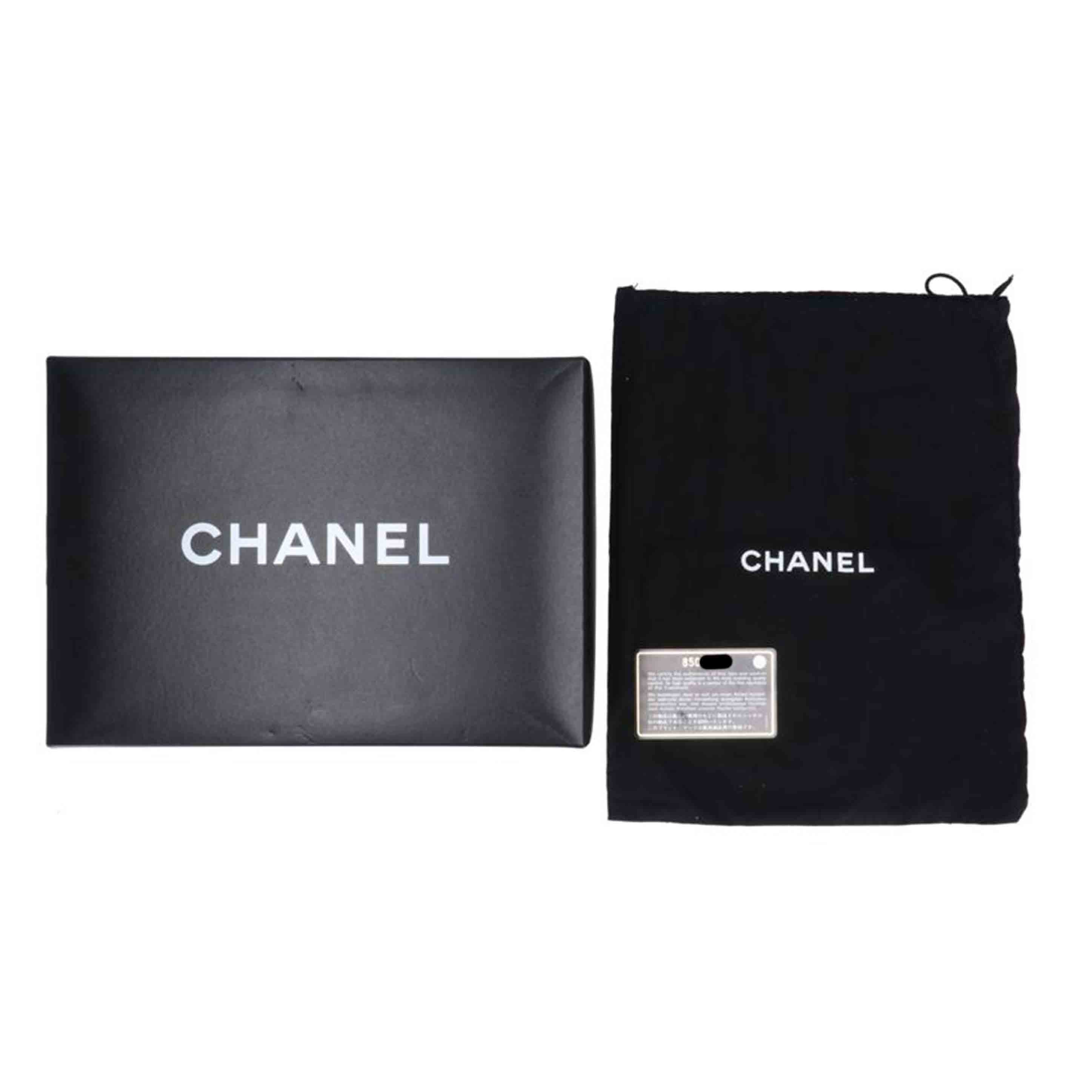 CHANEL シャネル/Vステッチ／ダブルフラップ／ターンロックチェーンショルダー//850****/ABランク/91