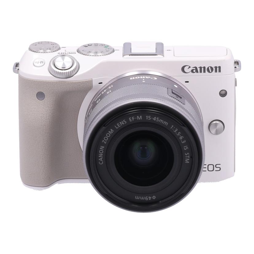 Canon キヤノン　/ミラーレス一眼　ダブルズームキット/EOS M3ﾀﾞﾌﾞﾙｽﾞｰﾑｷｯﾄ//261035001066/Bランク/78