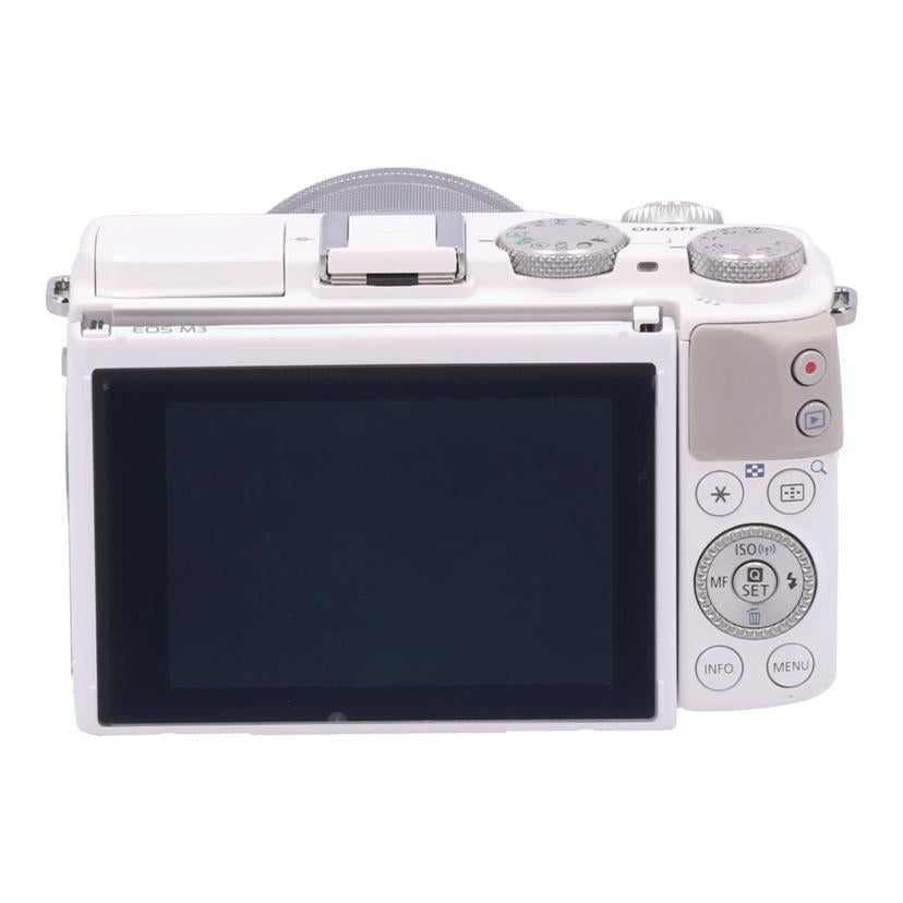 Canon キヤノン　/ミラーレス一眼　ダブルズームキット/EOS M3ﾀﾞﾌﾞﾙｽﾞｰﾑｷｯﾄ//261035001066/Bランク/78