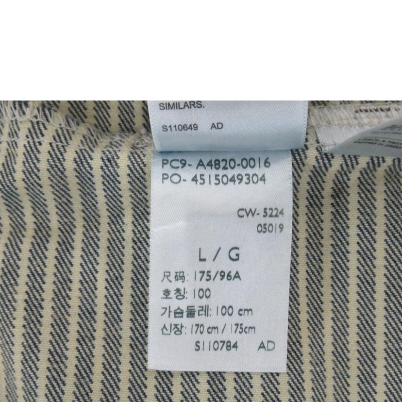 LEVI’S リ-バイス/ワークデニムブルゾン/ヒッコリー柄//ABランク/63
