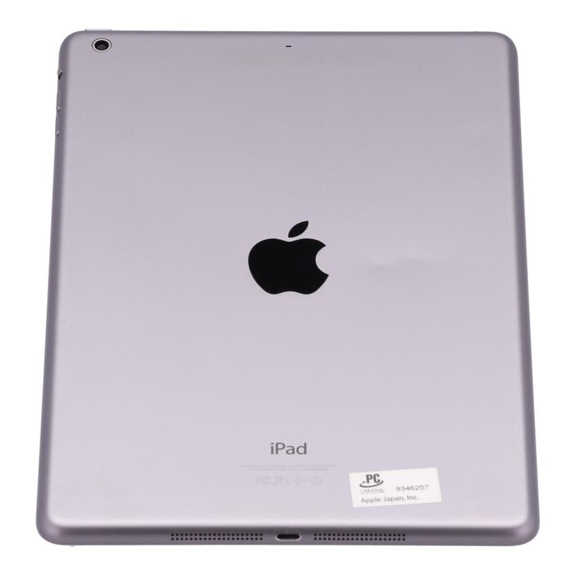 Apple　 アップル　/iPad　Air　Wi－Fi　16GB　2013/MD785J/A//DMQMR3KFFK10/Bランク/82