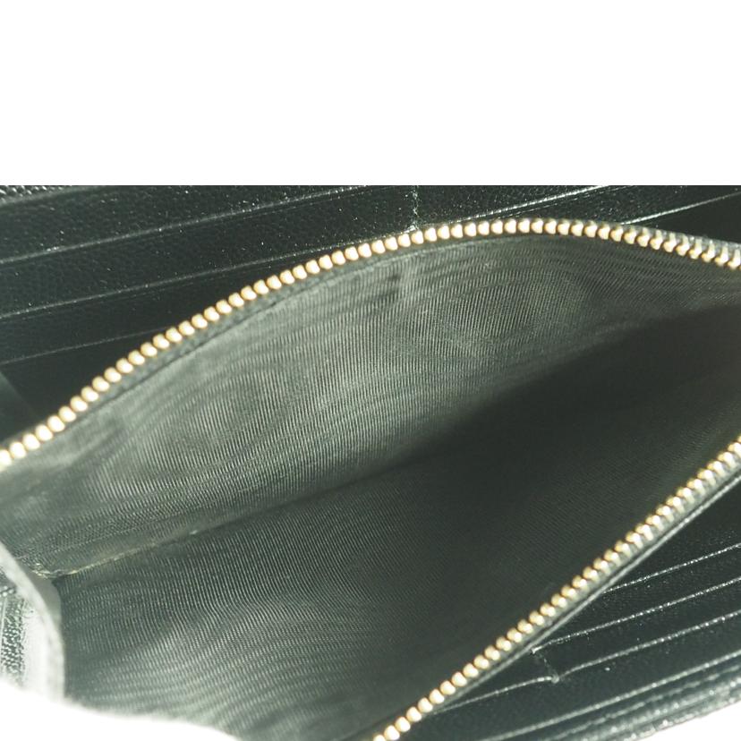 SAINTLAUREN サンローラン/二つ折り長財布／モノグラム　ラージフラップ/GUE372264･0910//Bランク/79