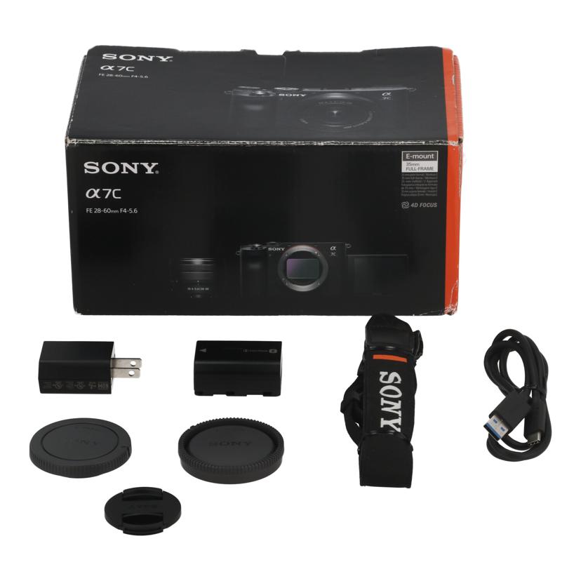 SONY　 ソニー　/ミラーレス一眼　レンズキット／α7Cレンズキット/ILCE-7CL//3041520/Bランク/84