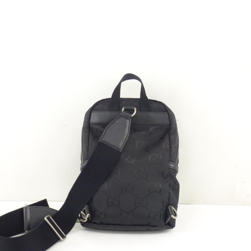 GUCCI グッチ/オフザグリッドスリングバックパック／ブラック/658631//204***/Aランク/64