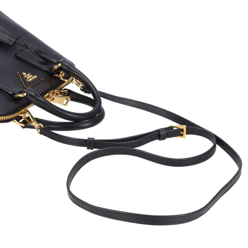 PRADA　 プラダ/サフィアーノリュクス2WAYショルダーバッグ／ブラック/BL0838//113***/SAランク/18
