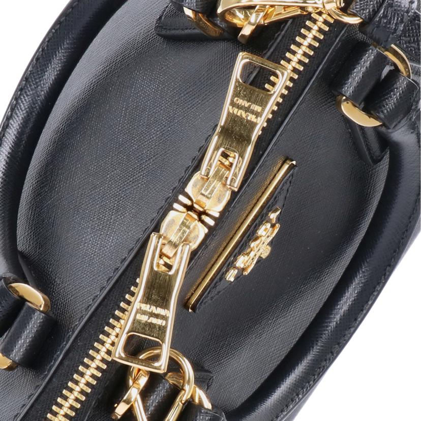 PRADA　 プラダ/サフィアーノリュクス2WAYショルダーバッグ／ブラック/BL0838//113***/SAランク/18