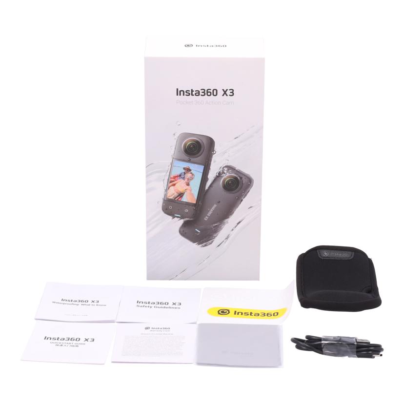Insta360 インスタ360　/360度アクションカメラ/Insta360 X3//IAQEB2303ND9E9/ABランク/62