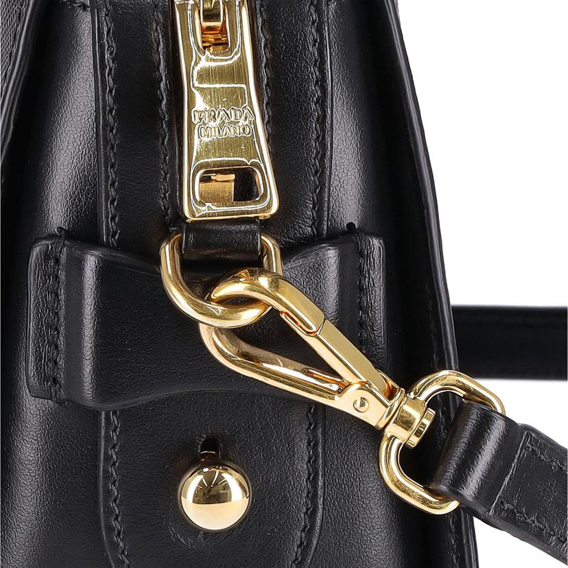 PRADA　 プラダ/サフィアーノ／ショルダーバッグ／ブラック/1BH104//204/SAランク/18