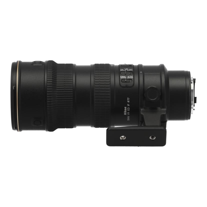 Nikon ニコン　/交換レンズ／70－200mm/AF-S VR ED 70-200mm F2.8G//281570/Bランク/01