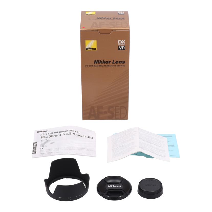 Nikon ニコン/交換レンズ／18－200mm/AF-S DX VR 18-200mm f3.5-5.6G ED//2565266/Bランク/78