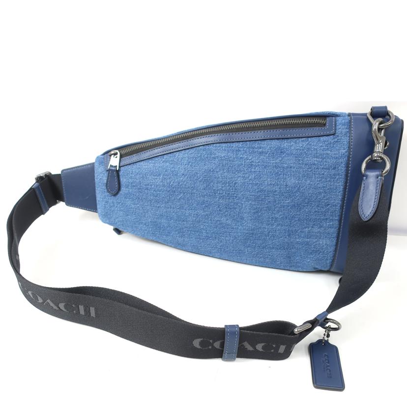 COACH コーチ/デニム　ボディーバッグ　デニムブルー/CB174//Aランク/65