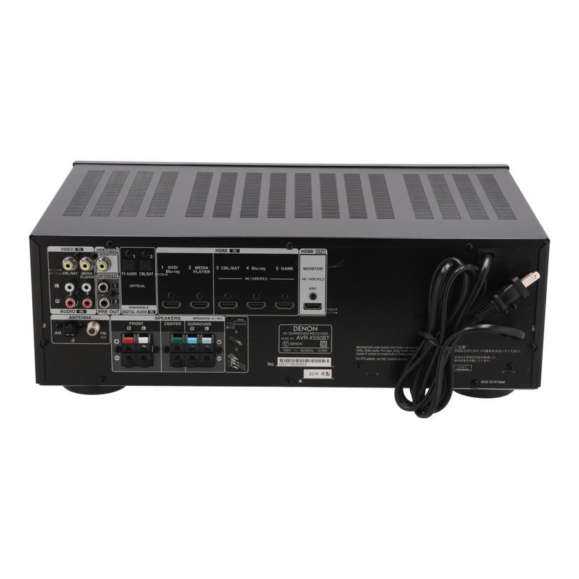 DENON デノン/AVレシーバー/AVアンプ/AVR-X550BT//AZE27190302923/Bランク/62