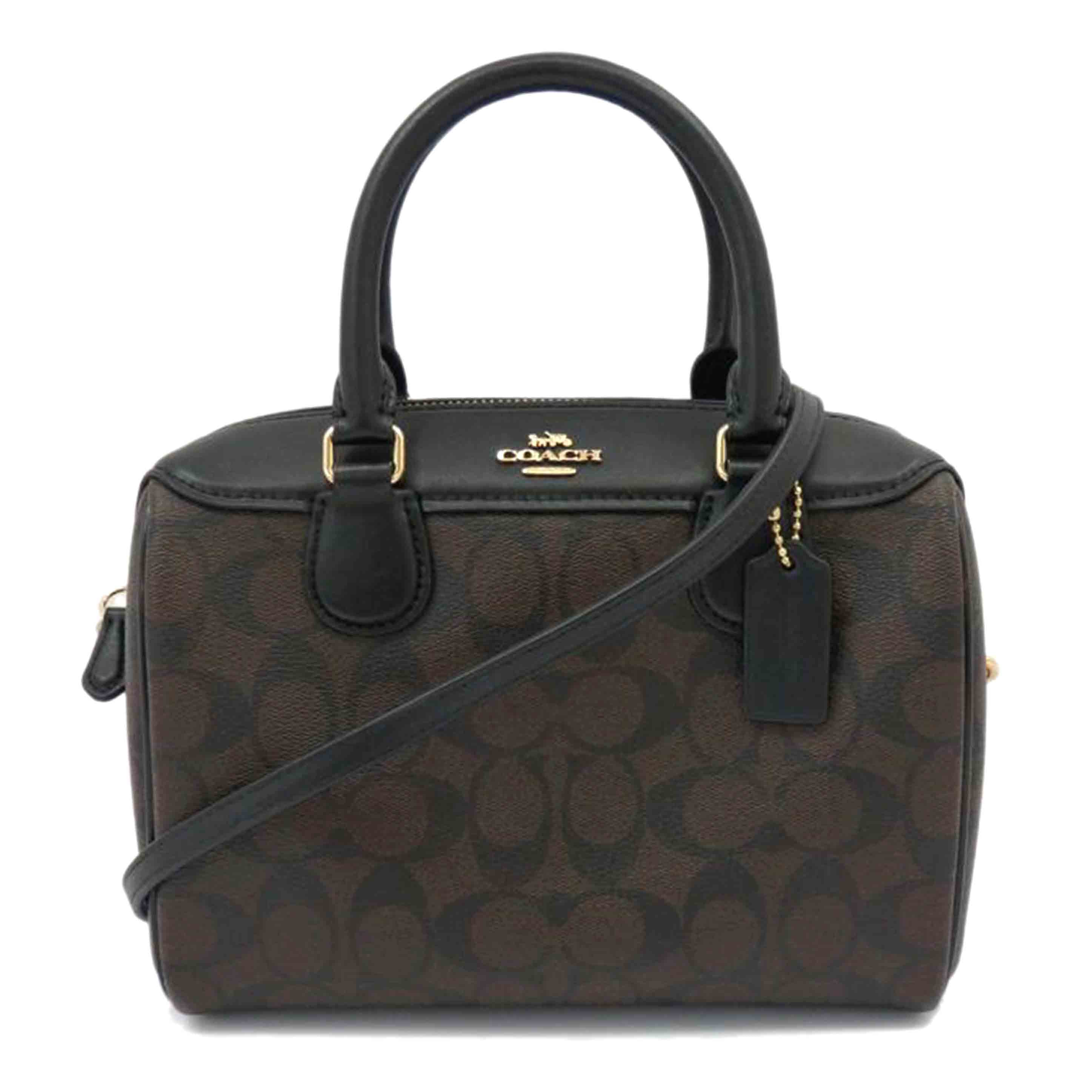 COACH コーチ/ラグジュアリーシグネチャーベネットミニサッチェル／2way/F32203//H22**/Aランク/77