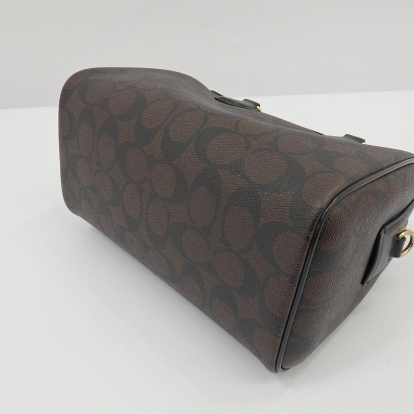 COACH コーチ/ラグジュアリーシグネチャーベネットミニサッチェル／2way/F32203//H22**/Aランク/77
