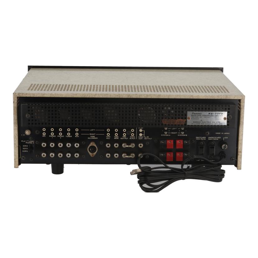 SANSUI 山水　/プリメインアンプ/AU-777D//-/Bランク/05