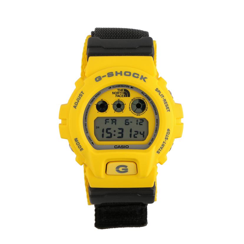 CASIO カシオ/G－SHOCKシュプリ-ム×ノ-スフェイス/トリプルコラボ/クォ-ツ/DW-6900NS-9JR//ABランク/18