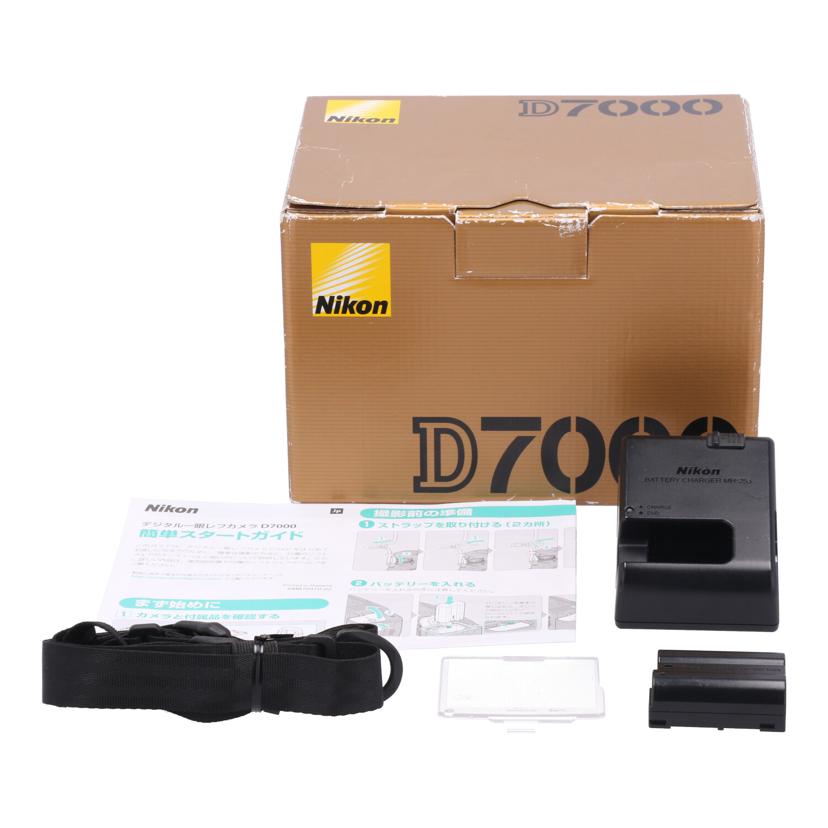 Nikon ニコン　/デジタル一眼　レンズセット/D7000 ﾚﾝｽﾞｷｯﾄ//2048163/Bランク/78