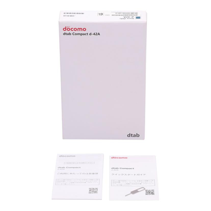 Lenovo　docomo レノボ　/タブレット／dtab　Compact/d-42A//HA18HD81/Aランク/82