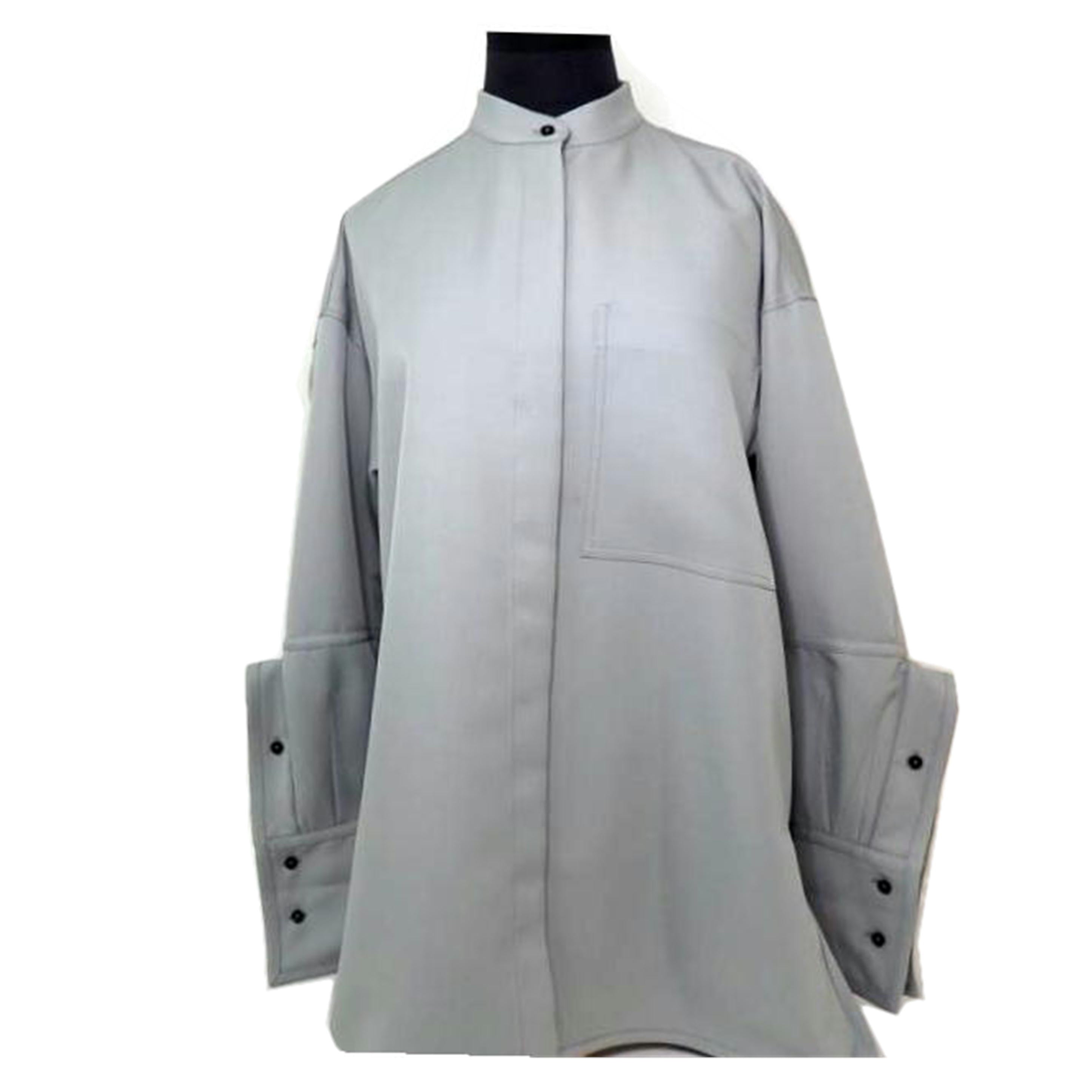 JIL SANDER ジルサンダー/バンドカラーオーバーサイズシャツ/JSWO606305//Bランク/84