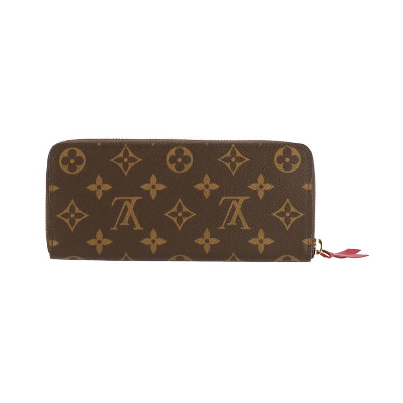 LOUIS VUITTON ルイ・ヴィトン/ポルトフォイユ・クレマンス／モノグラム／フューシャ/M60742//ICﾁ***/SAランク/18