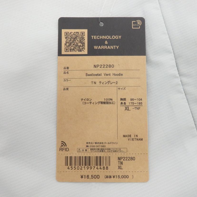 THE　NORTH　FACE　/Swallowtail　Vent　Hoodie/NP22280//Sランク/77