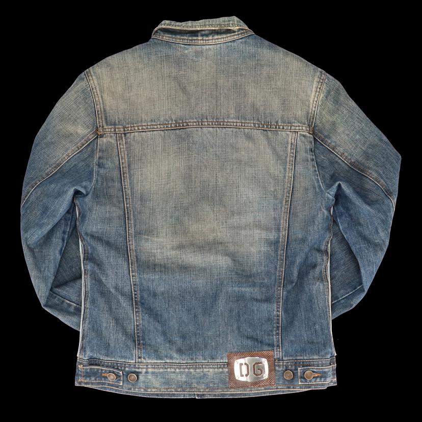 DOLCE＆GABBANA ドルチェ＆ガッバーナ/アーカイブ／ハラコデニムジャケット／サイズ48//Aランク/92