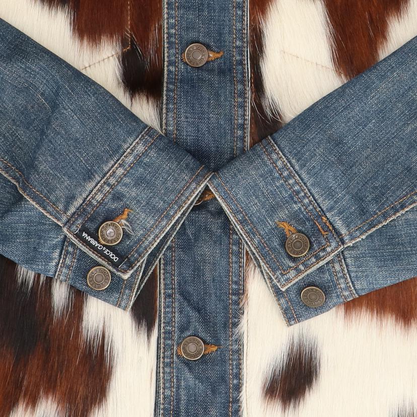 DOLCE＆GABBANA ドルチェ＆ガッバーナ/アーカイブ／ハラコデニムジャケット／サイズ48//Aランク/92