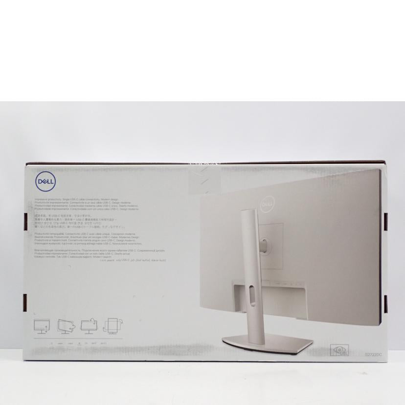 DELL DELL/【未開封】27型液晶モニター/S2722DC//CN0C6KFTQDC0056D11RB/SAランク/62