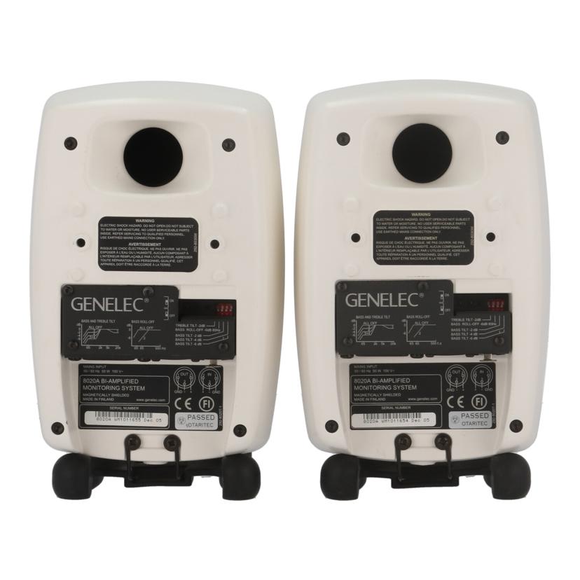 GENELEC ジェネレック/パワードモニタースピーカー（ペア）/8020A//WM1011654/55/Bランク/78