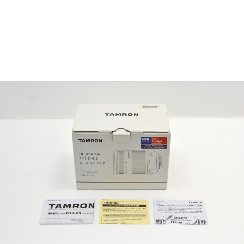 TAMRON/交換レンズ/18-400mm  Di II VC//018250/ABランク/75