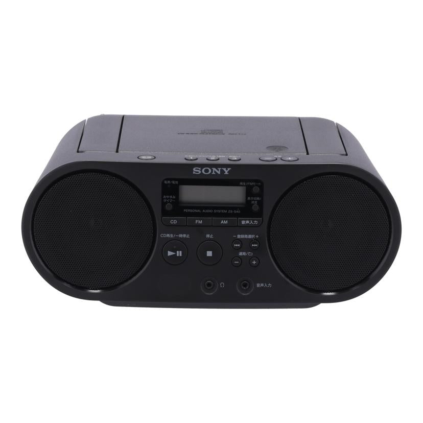 SONY　 ソニー　/CDラジオ/ZS-S40//1407748/Bランク/62
