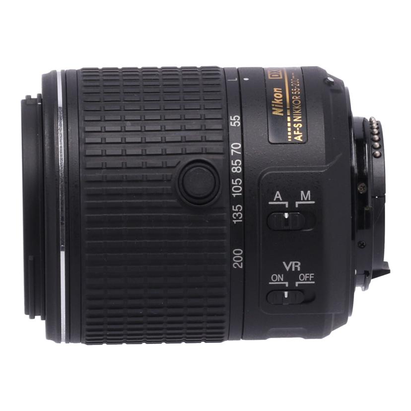 Nikon ニコン/カメラレンズ／AF－S　DX　55－200mm　F4－5．6　G　ED　VR　Ⅱ/AF-S DX 55-200mm F4-5.6 G ED VR Ⅱ//20825037/ABランク/18