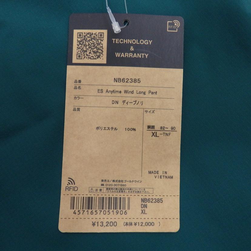 THE　NORTH　FACE　/ES　AnytimeWind　Long　Pant/NB62385//Sランク/77