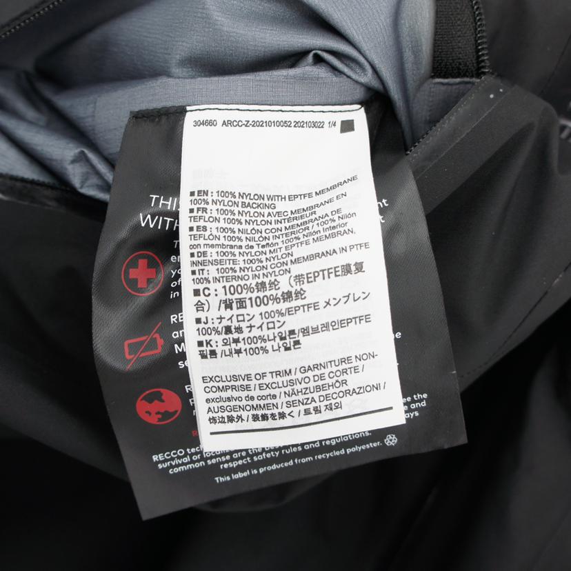 ARCTERYX アークテリクス/ベーターSVジャケット/ブラック/ゴアテックス/25694-139197//ABランク/18