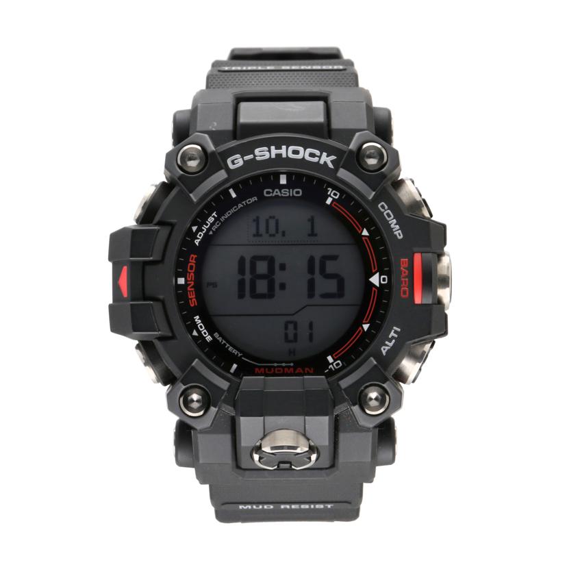 CASIO カシオ/G－SHOCK／マッドマン・トリプルセンサー／電波ソーラー/GW-9500-1JF//202*****/SAランク/19