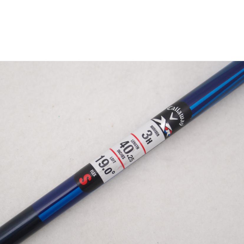 Ｃａｌｌａｗａｙ キャロウェイ/ＸＲユーティリティ／＃３／ＵＴ／ＸＲオリジナルカーボン／ＦＬＥＸ：Ｓ//ABランク/69