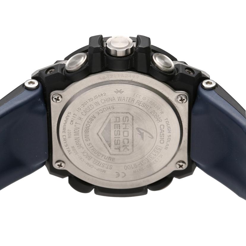 CASIO カシオ/G－SHOCK／G－STEEL／タフソーラー×スマホリンク/GST-B100XA-1AJF//003*****/Aランク/78