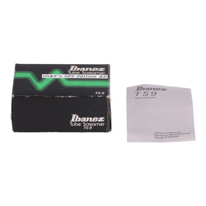 Ibanez　 アイバニーズ　/エフェクター／チューブスクリーマー/TS-9 MOD SRV//0243493/Aランク/64