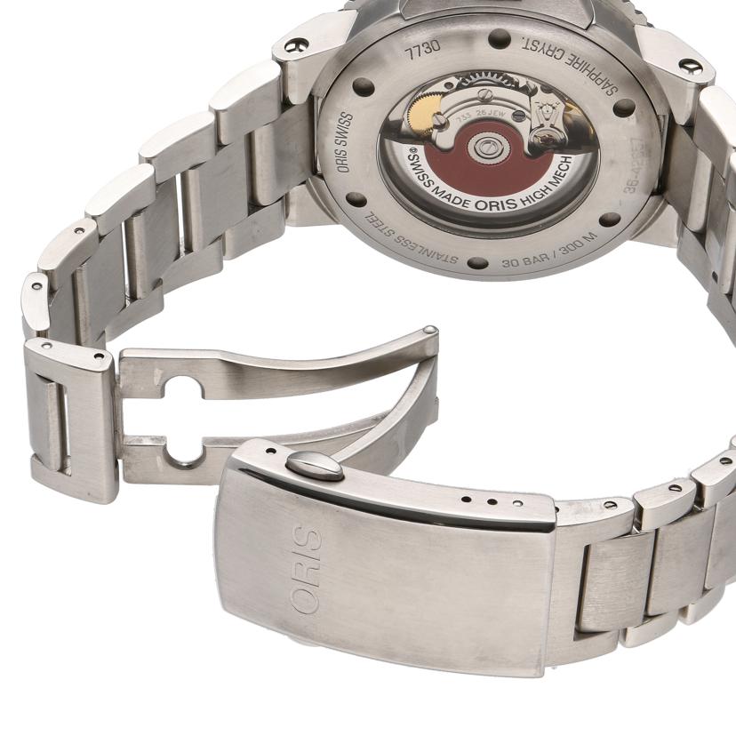 ORIS オリス/アクイスデイト・ネイビー／メンズ／自動巻/01 733 7730 4135-07//36-*****/Aランク/75